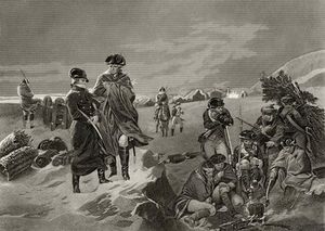 George Washington et La Fayette