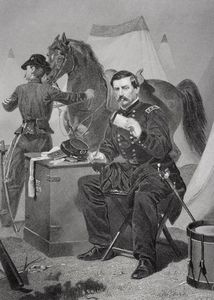 Portrait Of George Brinton Mcclellan