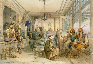 A Coffee House, Constantinople