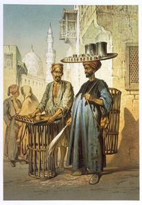 The Tea Seller, From 'souvenir Of Cairo