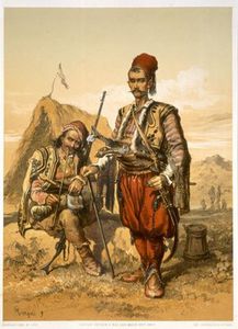 Foot Soldiers turcos en el ejército otomano