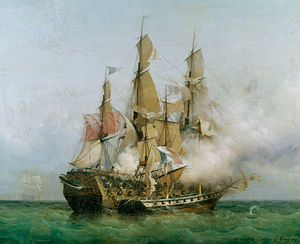 The Taking Of The 'kent' By Robert Surcouf In The Gulf Of Bengal, 7th October