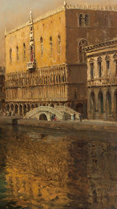 Ansicht Of Der Basin Of San Marco -