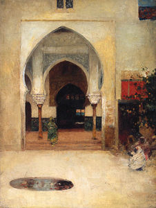 An Oriental Courtyard