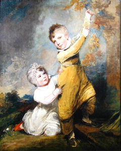 Portrait Of A Brother And Sister, C.1800