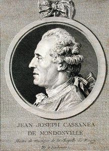 Jean Joseph Cassanea De Mondonville Engraved