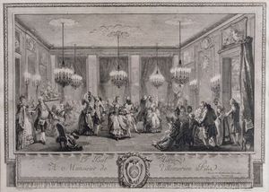 The Evening Dress Ball At The House Of Monsieur De