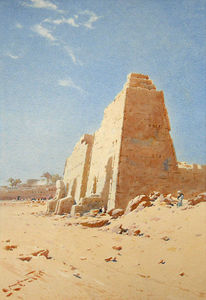 La Octava Pilón Karnak, Tebas