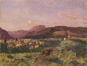 景观与牧羊人