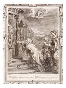 Picart Oeneus roi de Calydon avoir négligé Diana Dans Un Sacrifice est puni pour son impiété