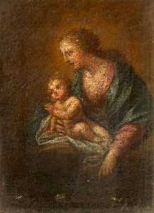 mujer y el niño