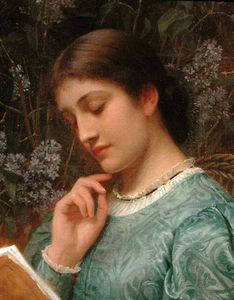 Girl Reading -
