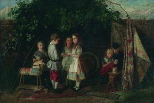 Children Playing - The Fortune Teller