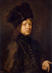 Portrait Of A Young Man In A Fur Hat