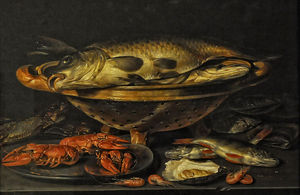 Stilleven Met Vis, Collectie Van Het Kmsk Antwerpen