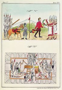 Illustrationen von 'Historia De Las Indias De Nueva Espana Y Islas De Tierra Fir