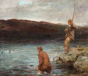 Los pescadores de salmón