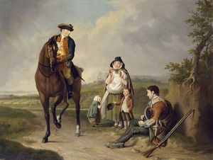 Marquess of Granby Entlastung eines kranken Soldaten