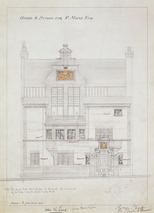Working Drawing For House And Studio