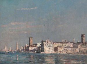 Venedig von der Lagune