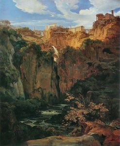 Tivoli, Les Cascades Et Le Templo De Vesta