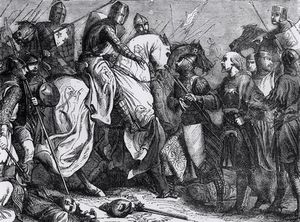 Henry Iii At The Battle Of Lewes
