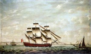 A due piani e altre navi Off Dover