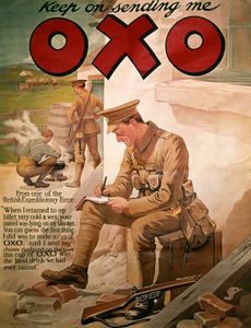 Poster Advertising 'oxo'