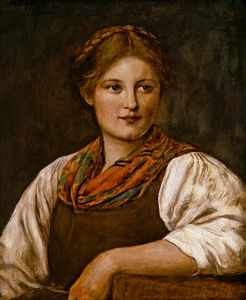 A Bavarian Peasant Girl