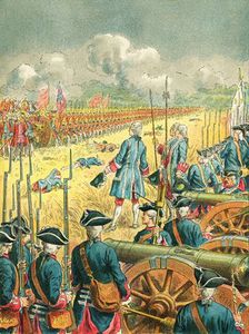 The Battle Of Fontenoy