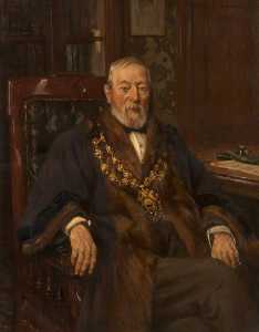 Abrahán Crompton , alcalde de Oldham