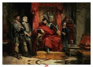 Macbeth Instructing The Murderers Employed To Kill Banquo