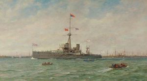 The Royal Naval Review