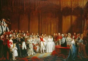 il matrimonio di  regina  Vittoria