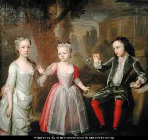 The Second Earl Of Egmont And His Sisters