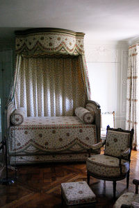 Schlafzimmer Von Marie-antoinette von österreich , mit dem Bett
