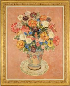 Still Life Of A Bouquet Of Flowers