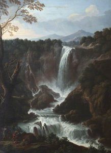 Le cascate del Velino in provincia di Terni, conosciuta come la Cascata delle Marmore