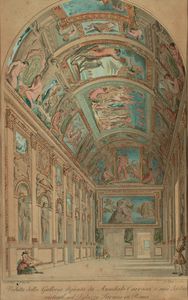 Galerie Im Palazzo Farnese In Rom