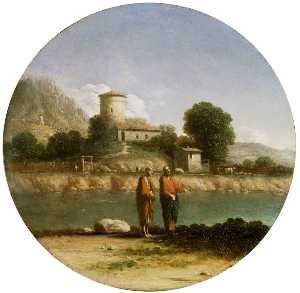 Landscape With Christ And Saint John The Baptist