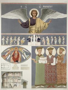 Fresques de l église orthodoxe de Nekrssi
