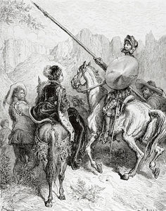 Don Quixote, Sancho And The Princess Dorotea