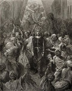 El rey Luis IX Prisionero En Egipto