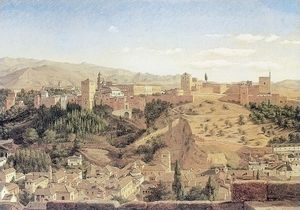 Granada Mit Der Alhambra