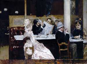 Café Scene in Paris