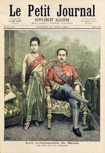 El King y la reina Of Siam