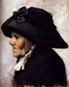 Study Of The Head Of An Old Woman