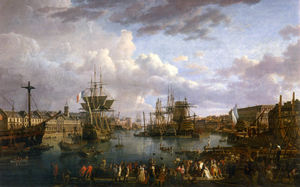 View Of The Port Of Brest -