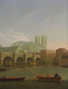 Westminster Abbey And Bridge