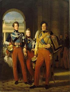 The Duc D'orléans, Duke Of Chartres And Nemours